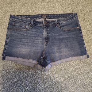 Women's denim shorts